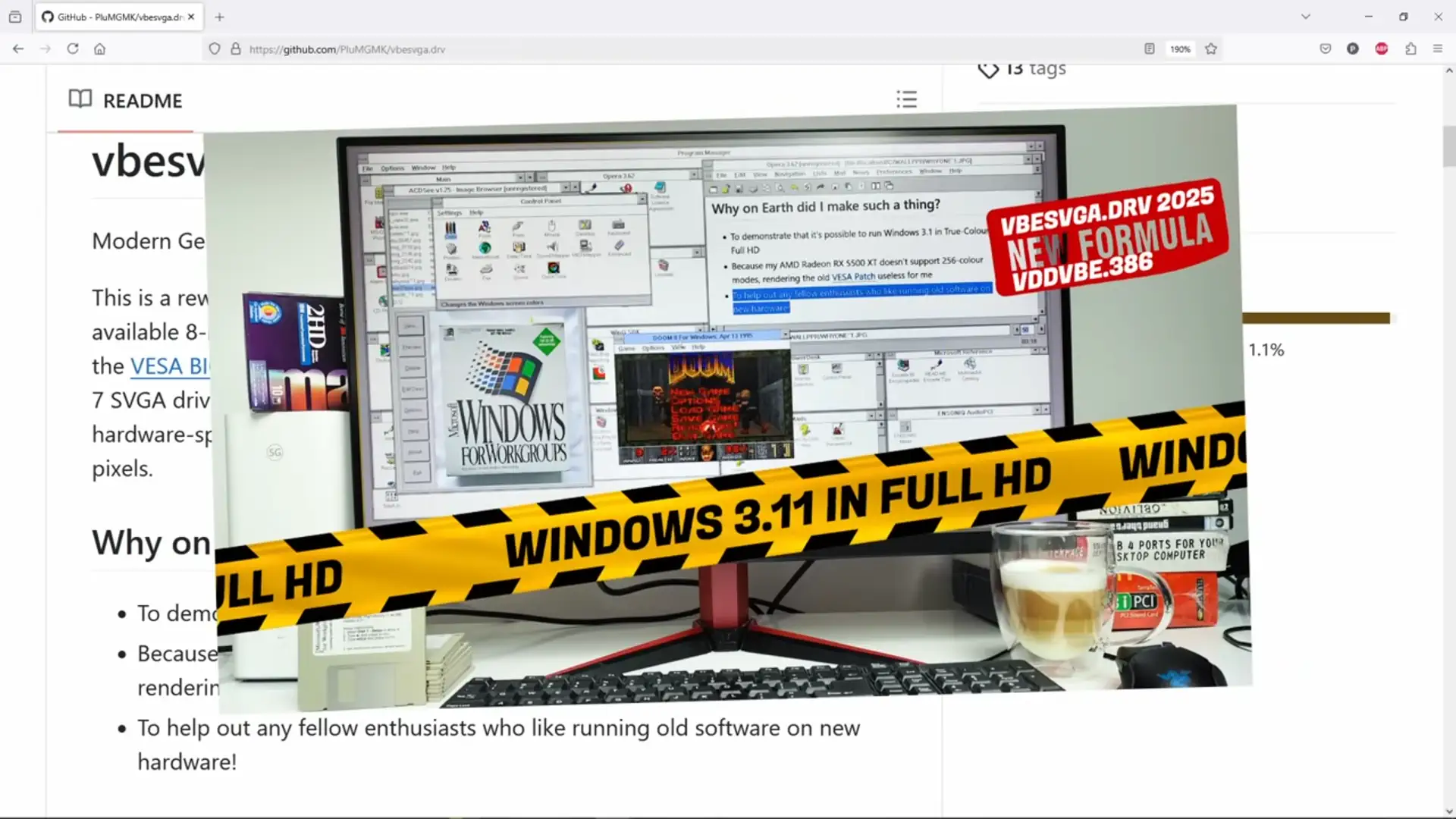 Старый Windows 3.1 запустили на современном ПК без эмуляции