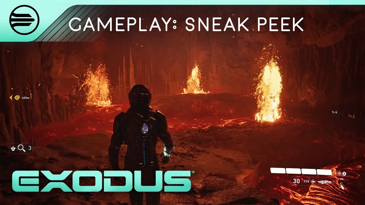 Exodus раскрывает новую локацию с магмой и древними руинами