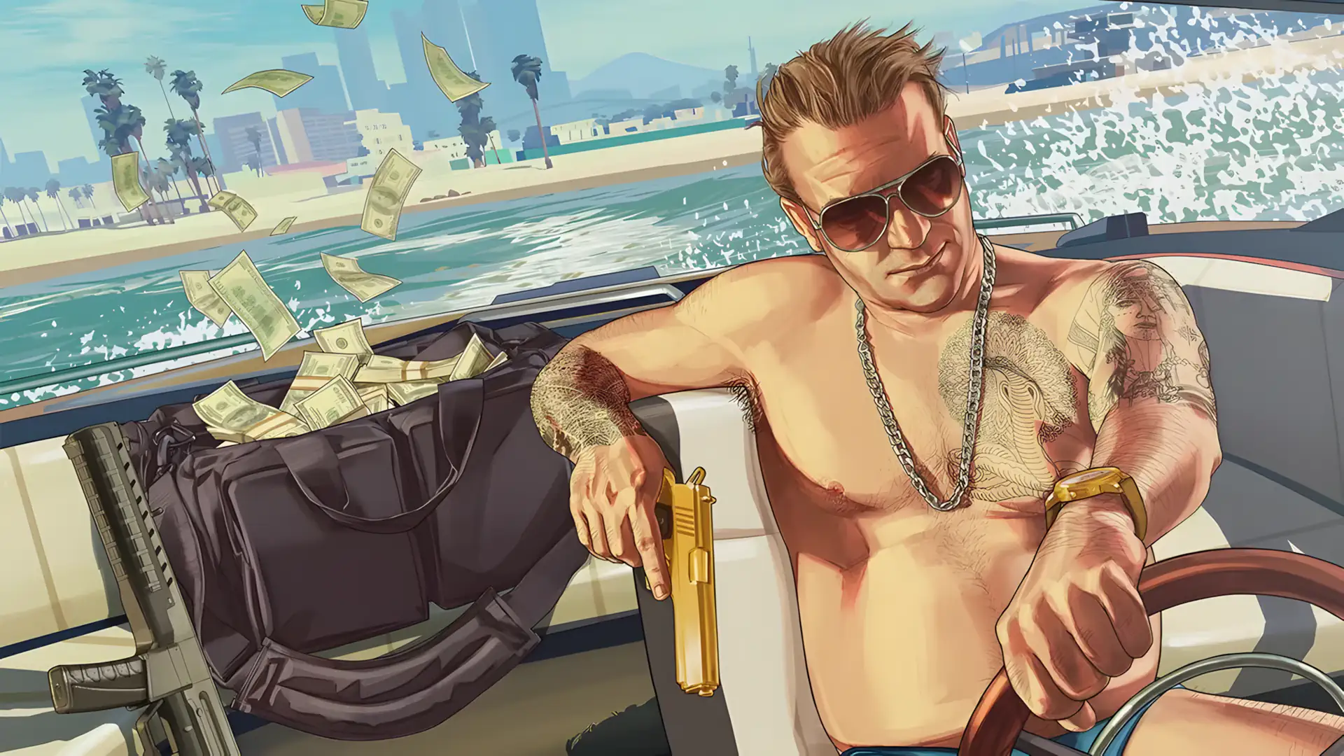 Неудачный шантаж: стоимость бумаг Take-Two взлетела на фоне взлома Rockstar