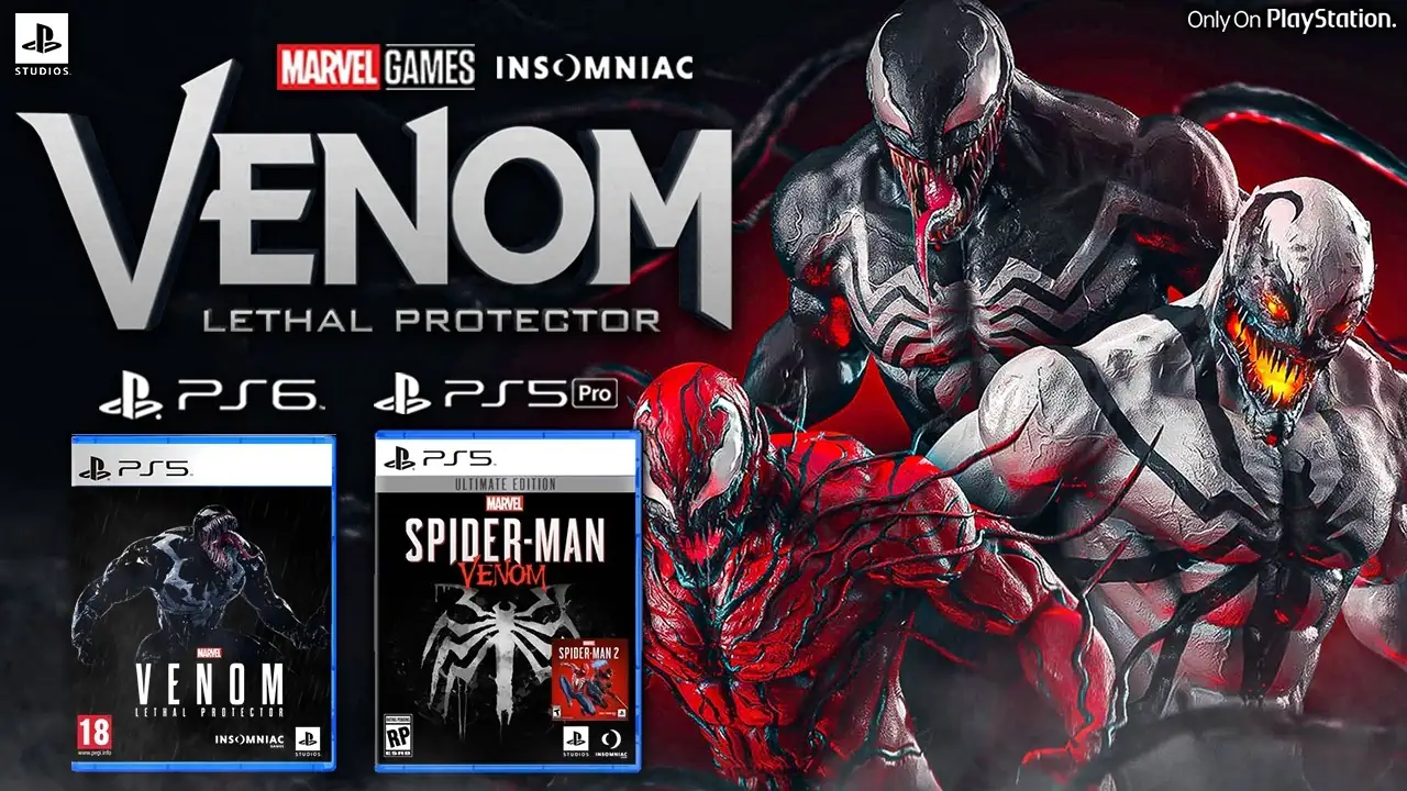 Утечка информации о запуске Venom на PS5 и PS6 