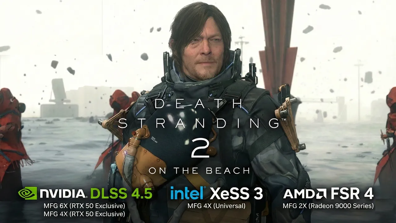 Intel XeSS 3 в Death Stranding 2 обеспечит MFG 4X кадров на всех видеокартах