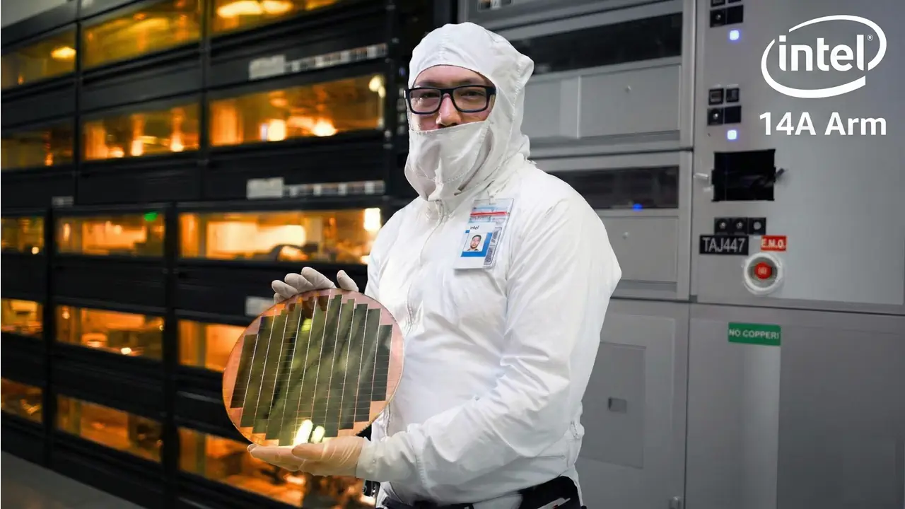 Техпроцесс Intel 14A прошел верификацию Arm для мобильных процессоров
