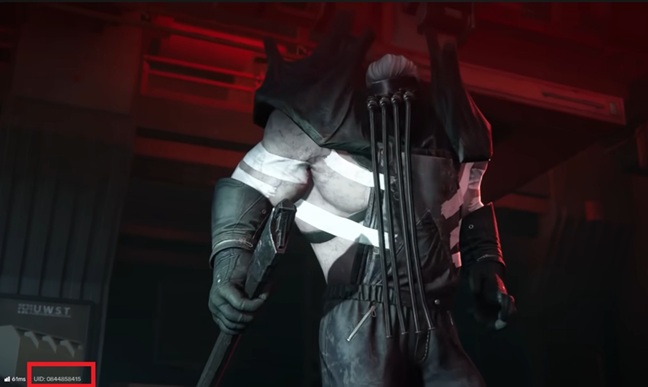 UID персонажа в профиле Arknights: Endfield