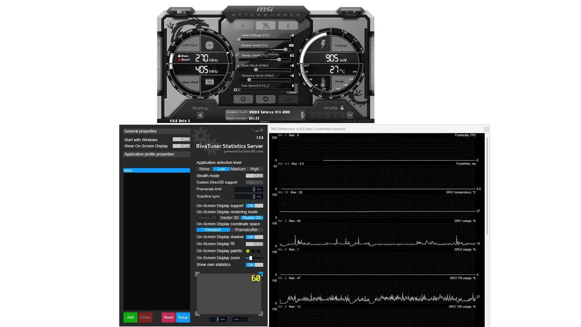 Вышла утилита MSI Afterburner 4.6.7 с поддержкой RTX 5090 Lightning