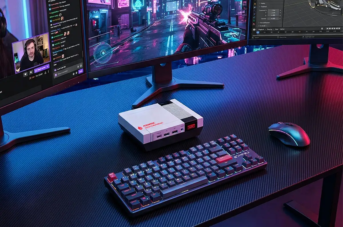Acemagic представила мощный мини ПК Retro X5 в стиле классической NES