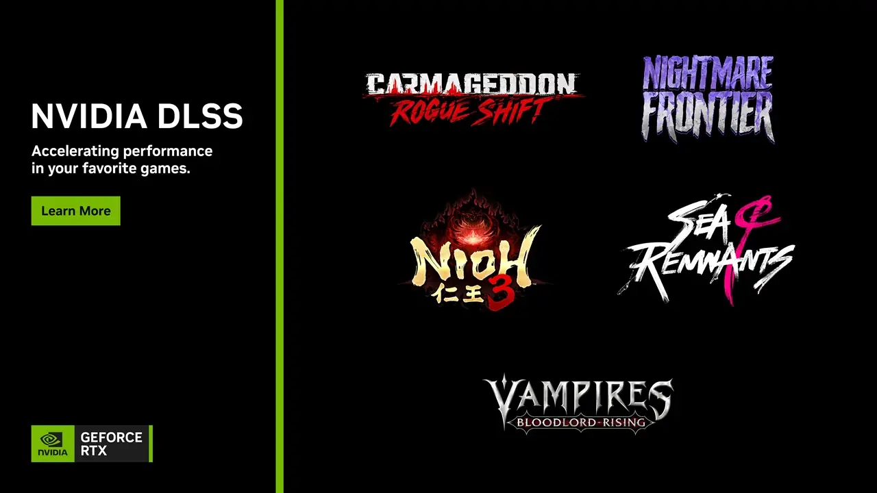 Неделя релизов NVIDIA: Nioh 3 с DLSS 4 и возвращение Carmageddon