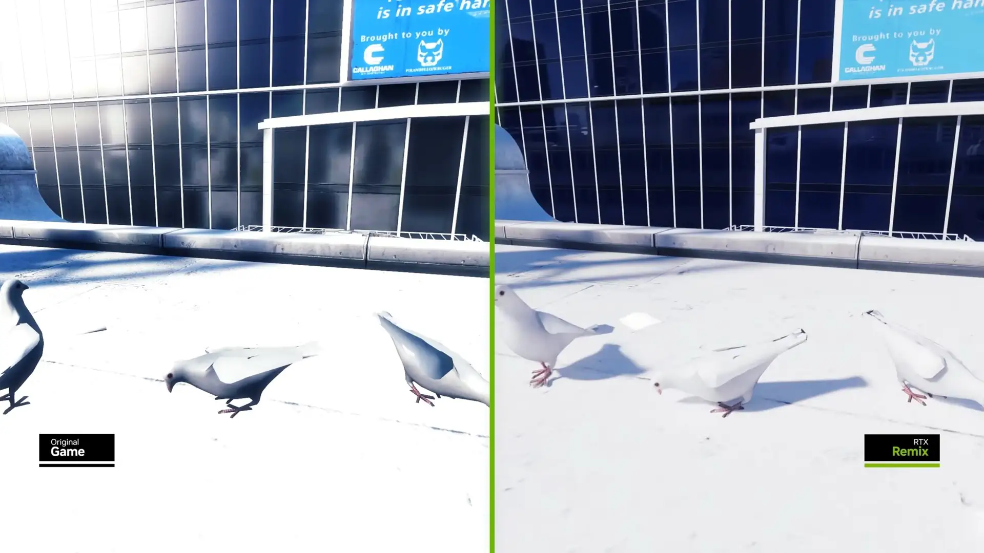 Мод RTX Remix добавил Path Tracing для оригинальной Mirror's Edge
