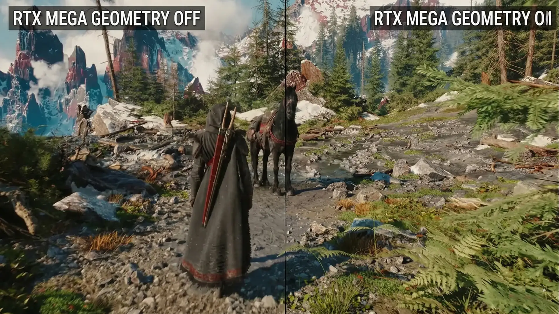 RTX Mega Geometry станет ключевой технологией The Witcher IV