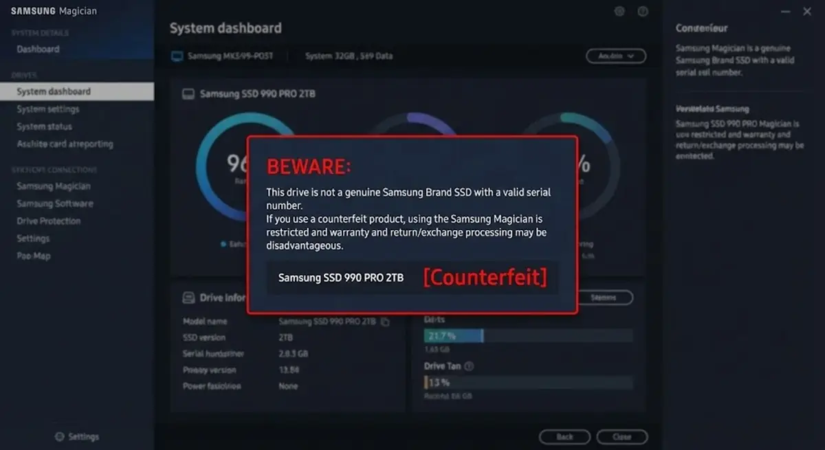 Геймер купил Samsung 990 PRO 2TB, который оказался медленнее флешки