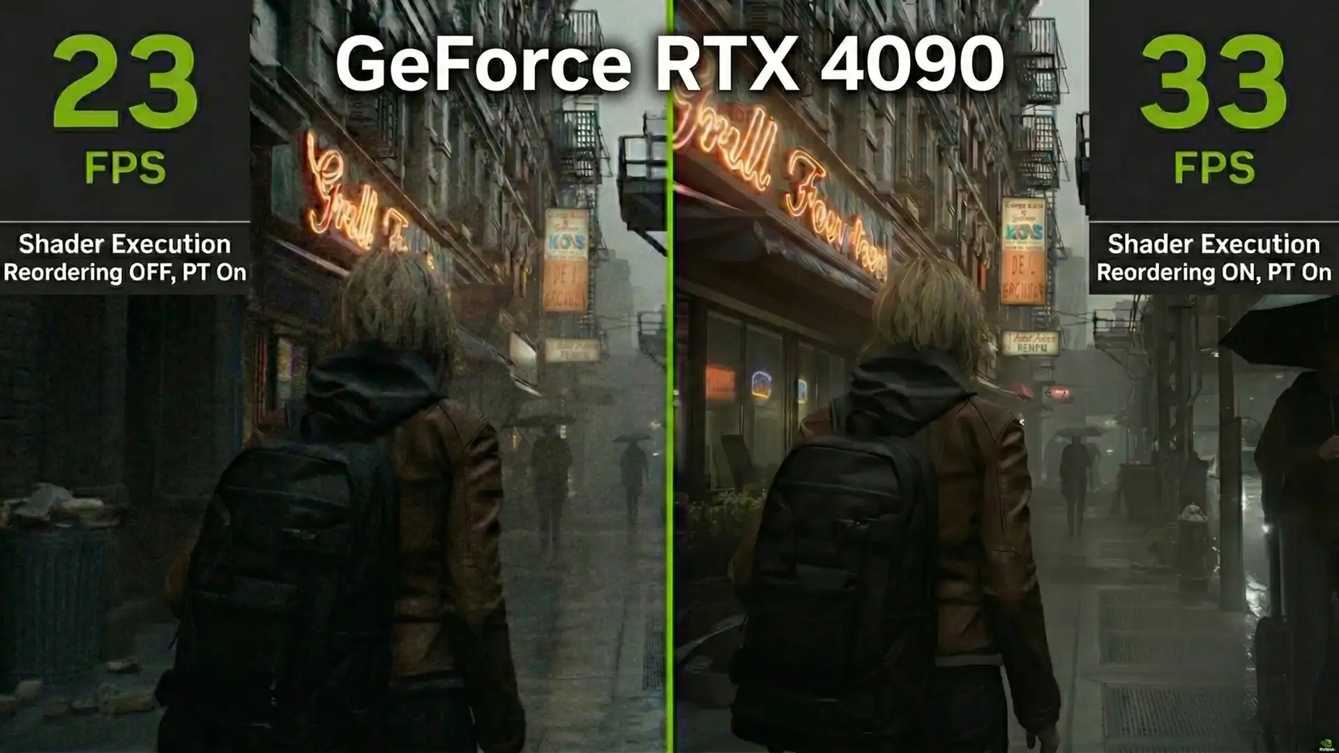 Shader Execution Reordering даёт +40% на RTX 4090 в трассировке лучей