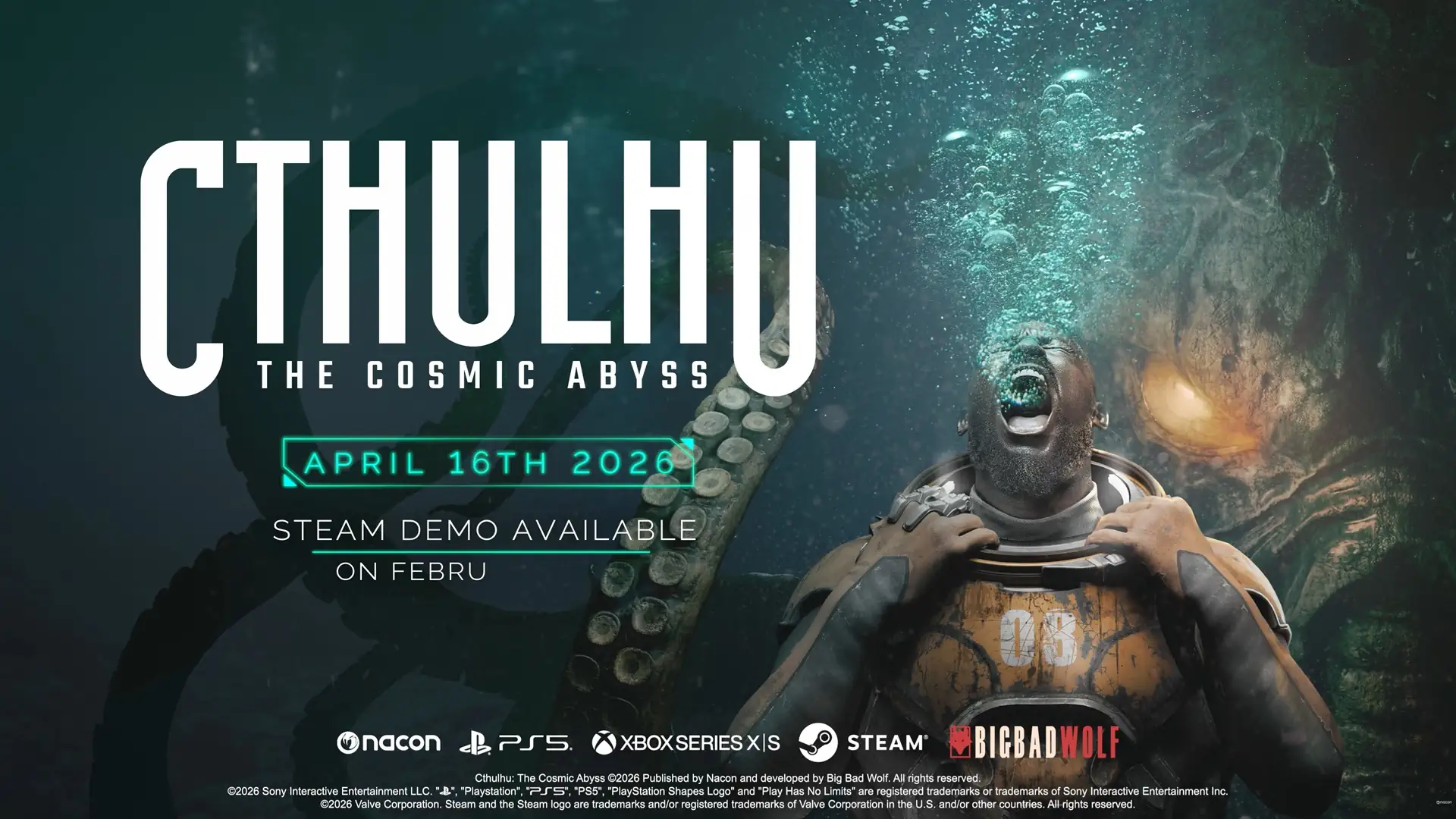 Разработчики раскрыли дату выхода хоррора Cthulhu The Cosmic Abyss