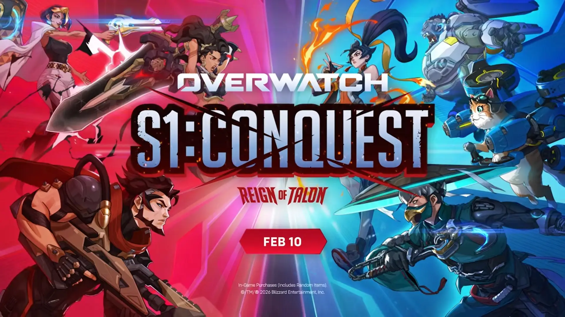 Overwatch запускает Season 1: Conquest с фракционной войной