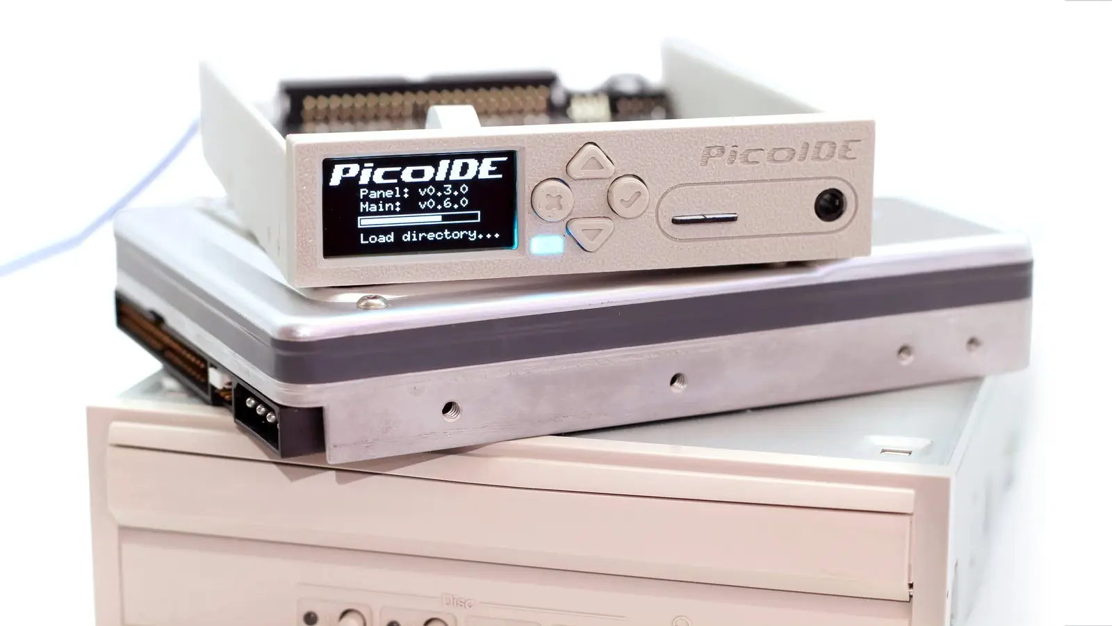 PicoIDE превращает microSD в жесткий диск для DOS