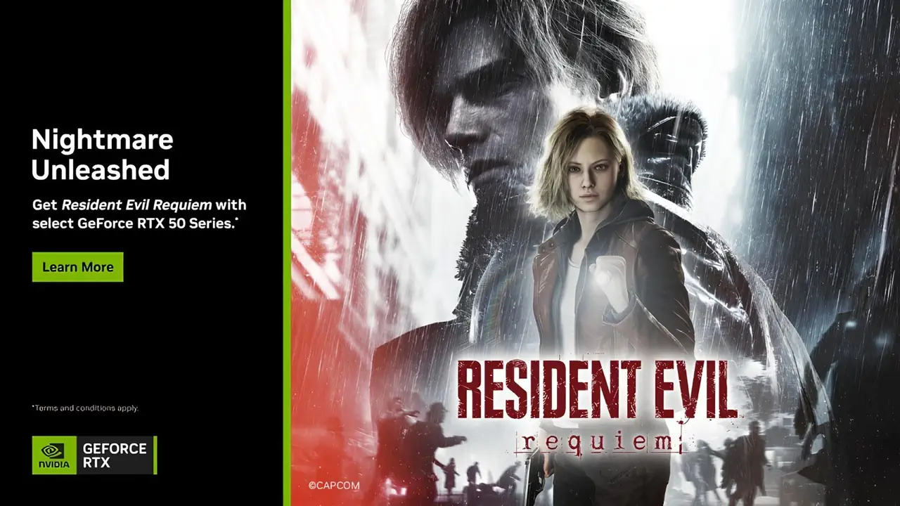 Покупатель с RTX 5090 получил уже активированный код Resident Evil Requiem