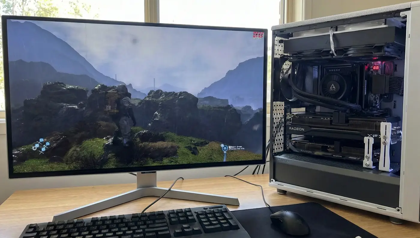 Генерация кадров AMD неожиданно заработала в режиме Dual GPU