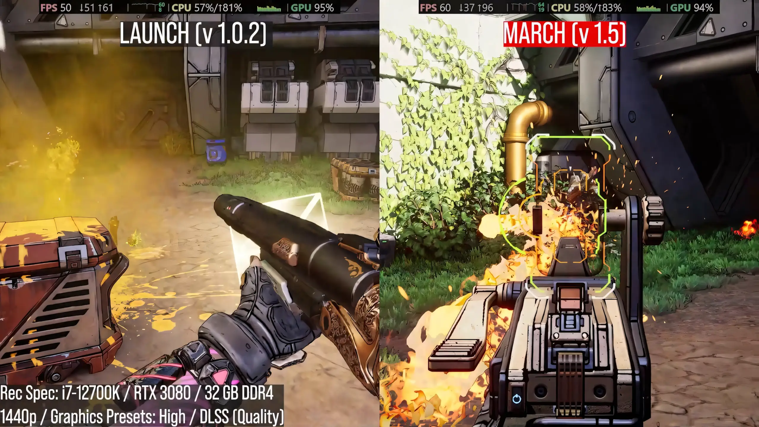 Borderlands 4 получит до 40% прироста FPS в патче 1.5