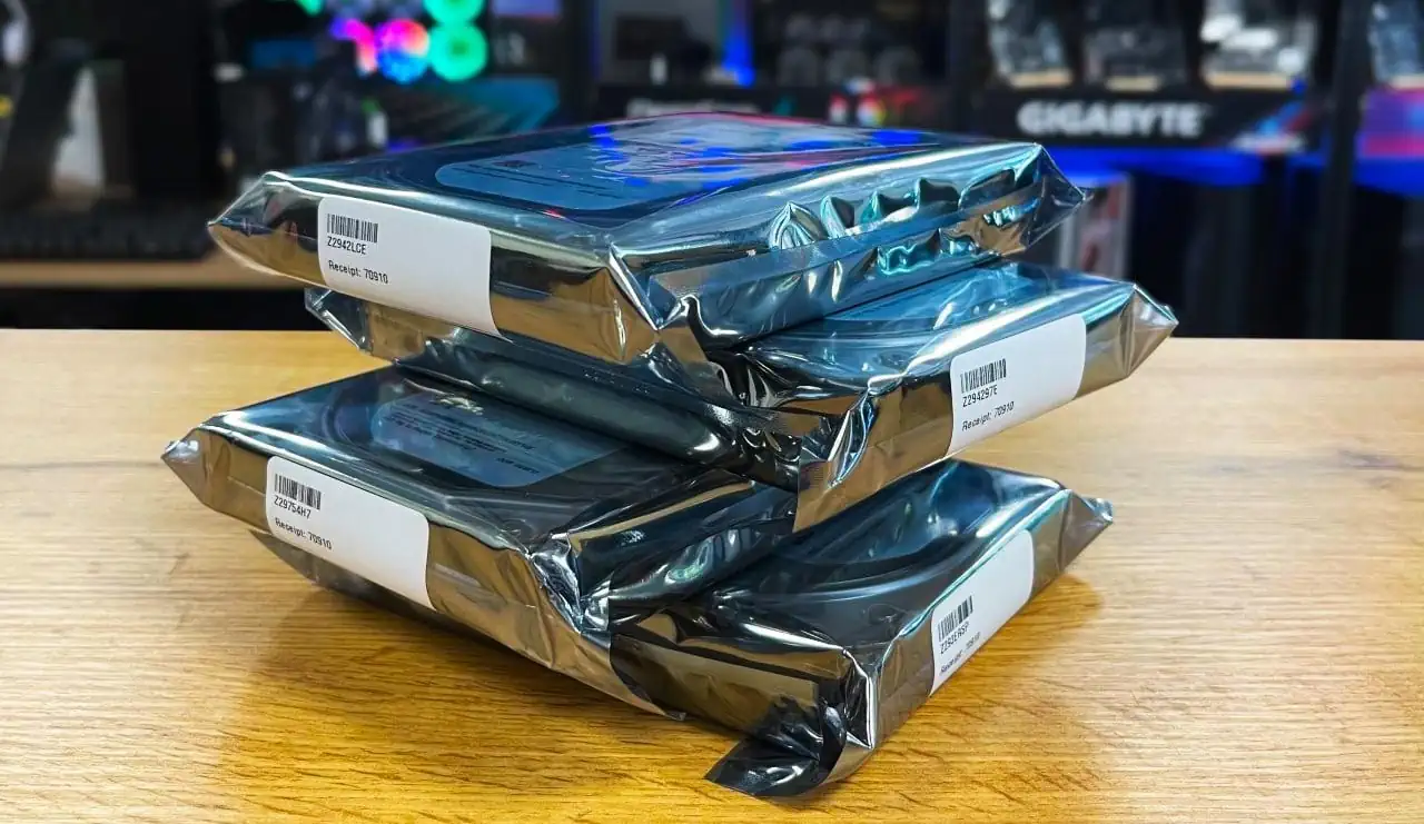 Цены на HDD взлетели: подорожание до 80% из-за бума ИИ