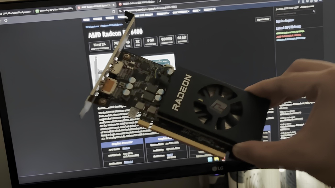 Вторая жизнь RX 6400: тесты в Lossless Scaling показали 290 FPS