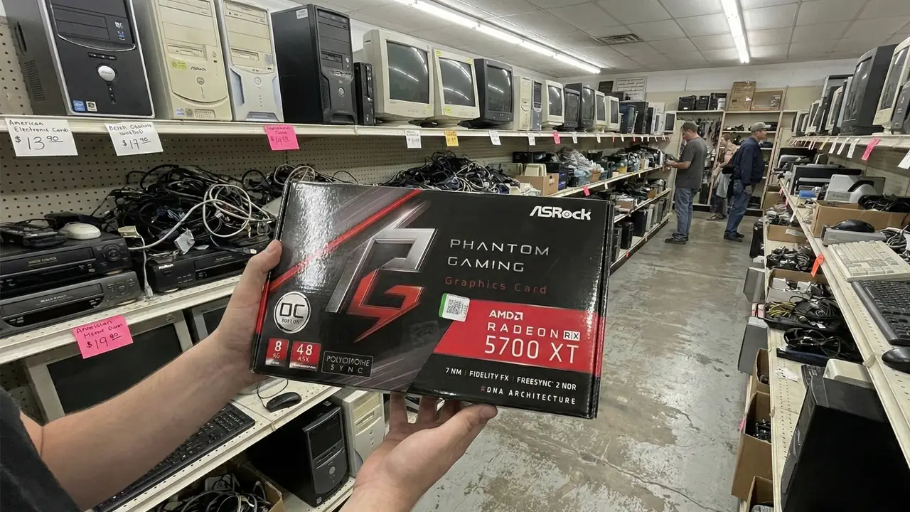 Геймер купил видеокарту Radeon RX 5700 XT всего за 5 долларов