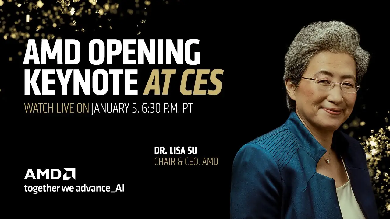 AMD CES 2026 с Лизой Су - смотрим здесь