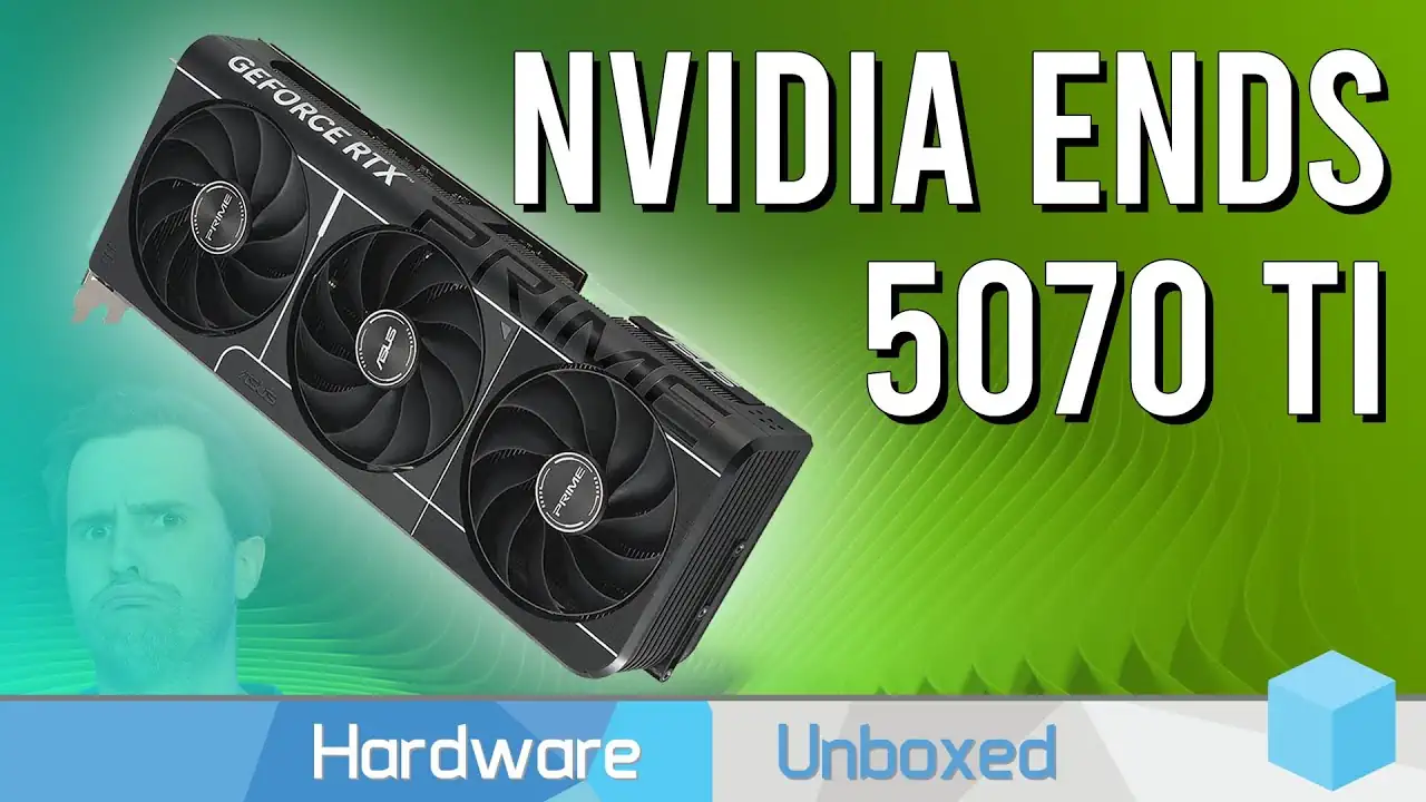 ASUS прекращает производство GeForce RTX 5070 Ti