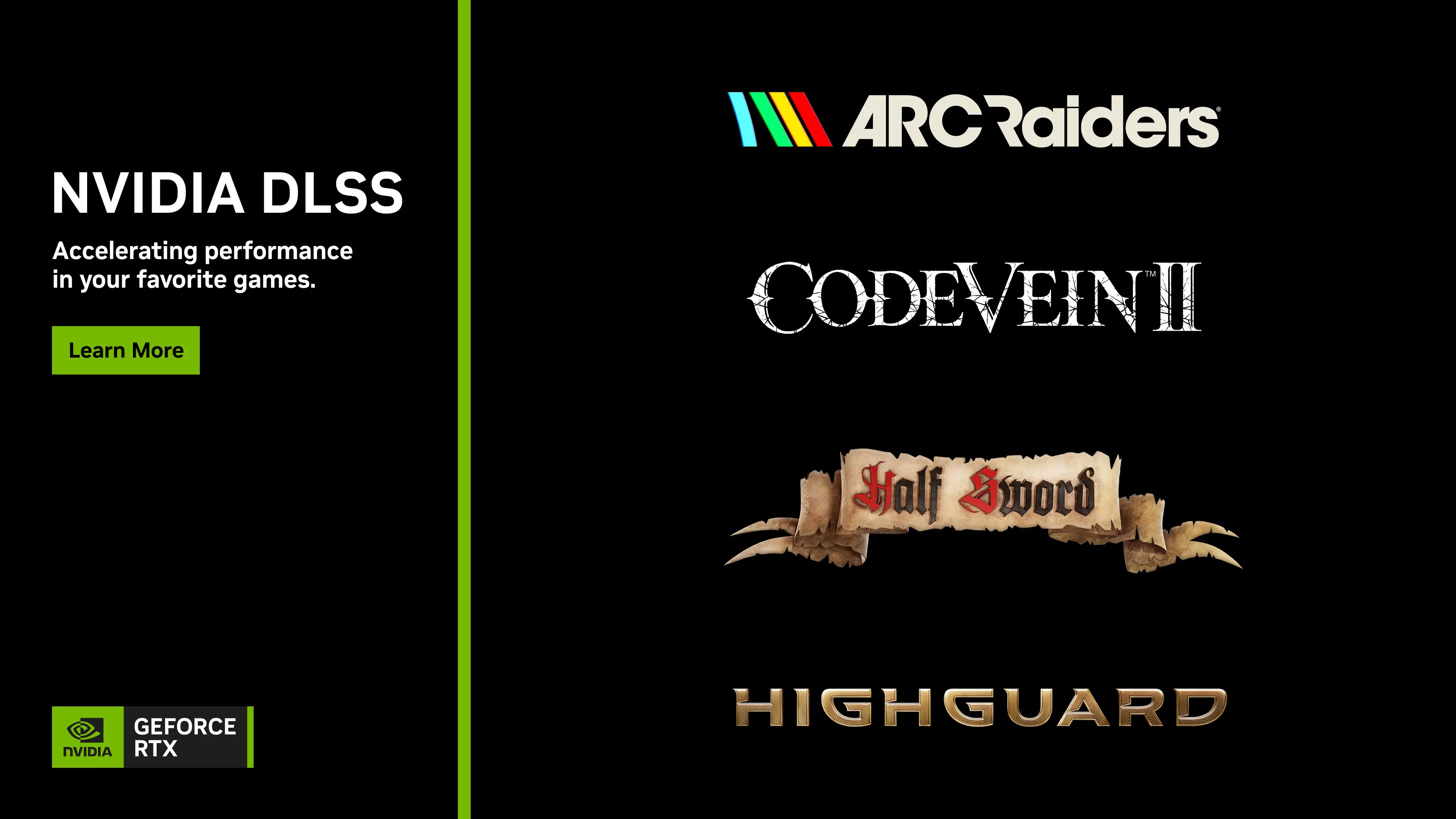 DLSS 4.5 идет в массы: релиз Half Sword, Code Vein II и успех ARC Raiders