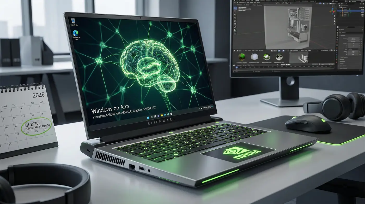 NVIDIA и Microsoft готовят анонс процессора N1X на Computex 2026