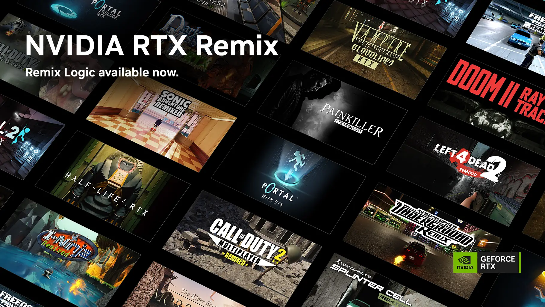 NVIDIA представила инструмент RTX Remix Logic