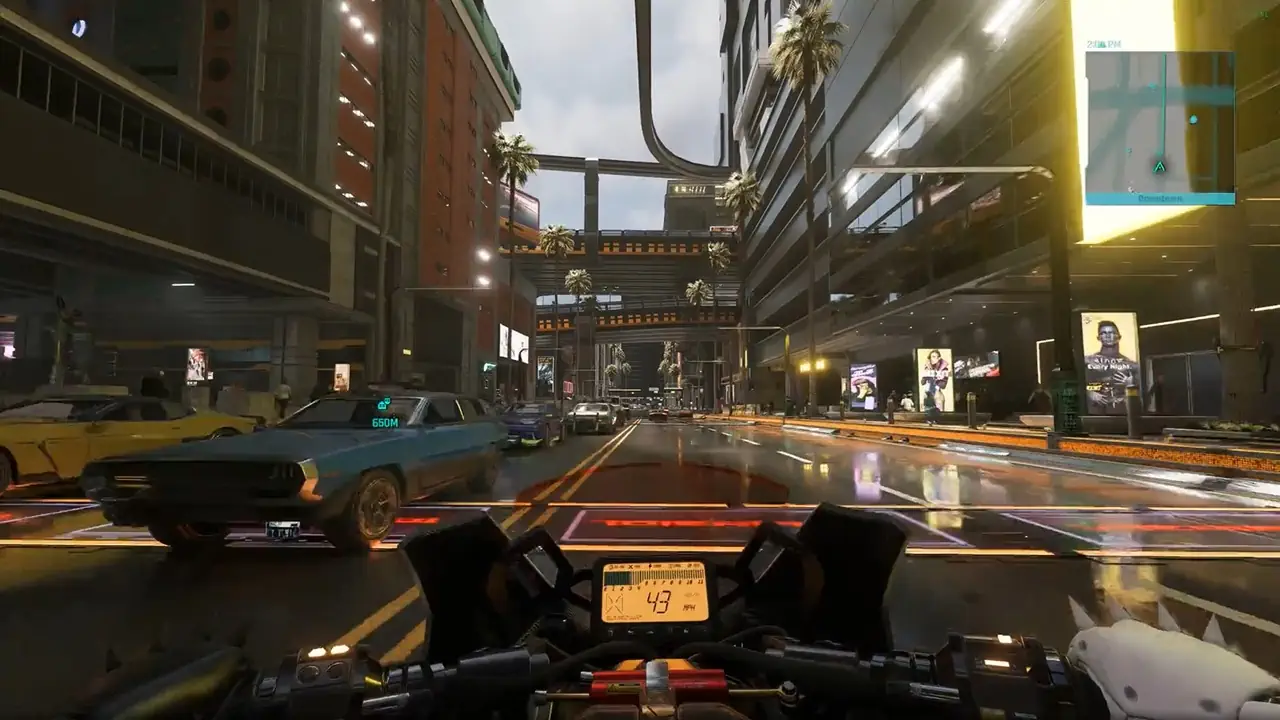 Полная трассировка пути в Cyberpunk 2077 на RTX 5090 меняет всё