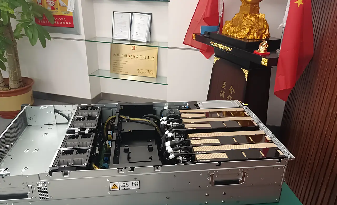 В Китае обнаружены серверы с запрещенными ускорителями Nvidia H100