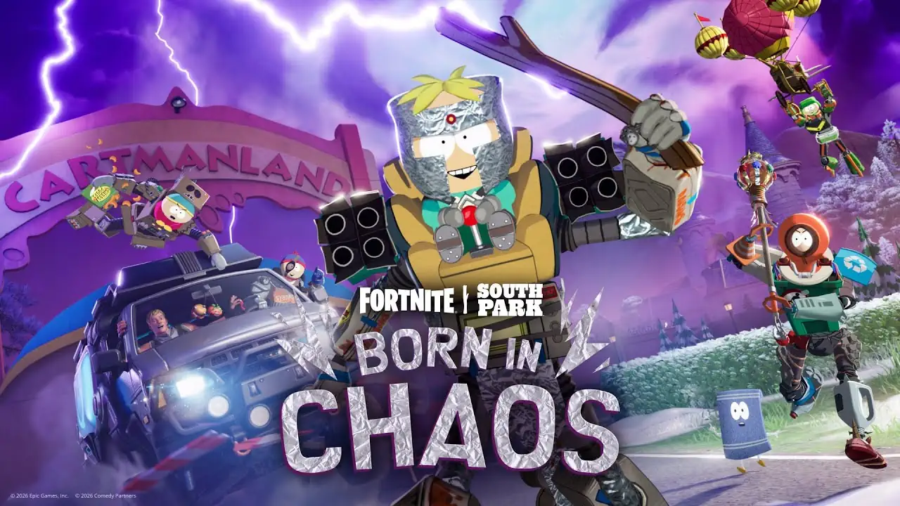 Представлен трейлер коллаборации Fortnite x South Park: Born in Chaos