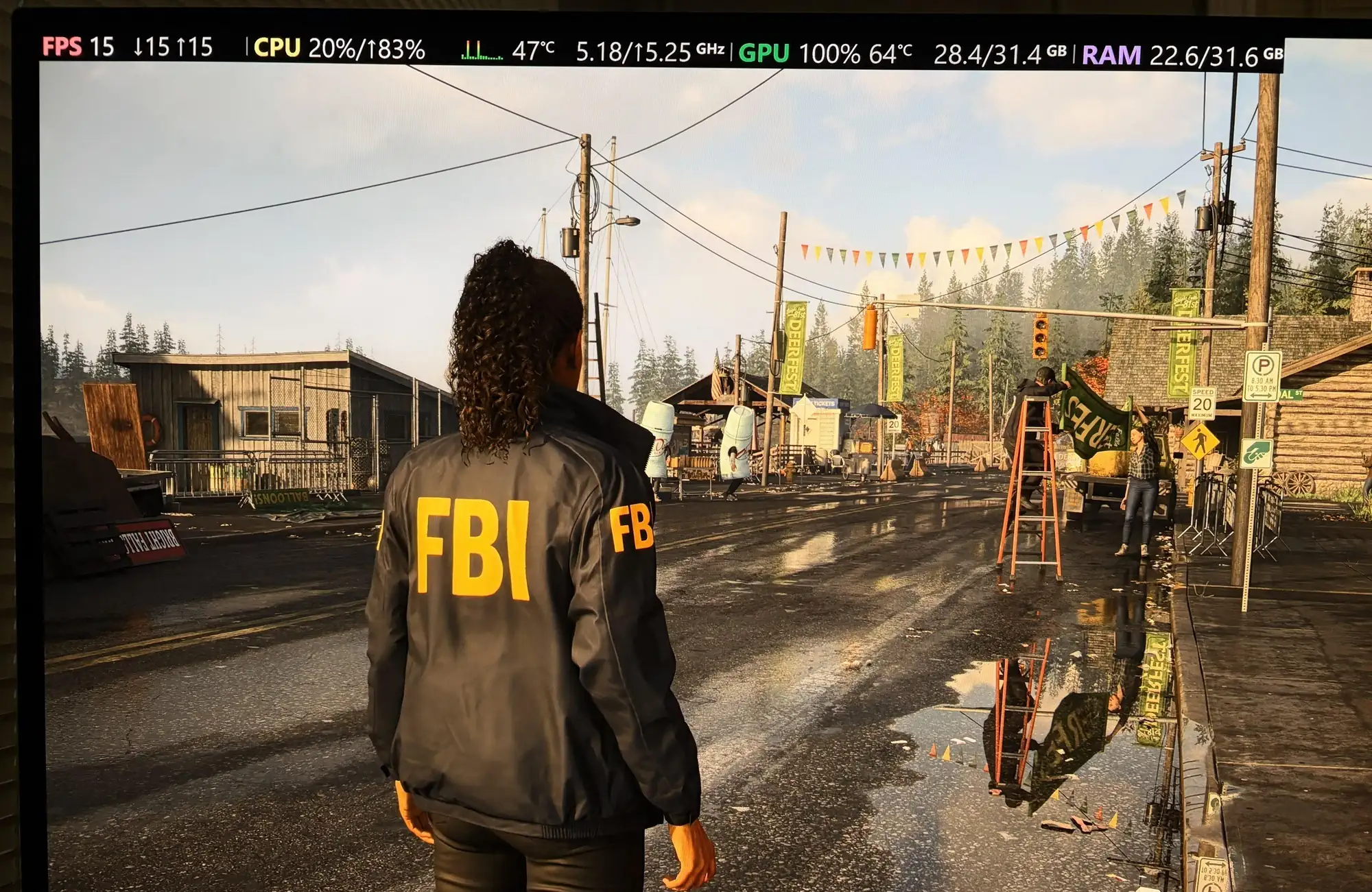 RTX 5090 против Alan Wake 2 в 8K: 15 FPS и дефицит памяти