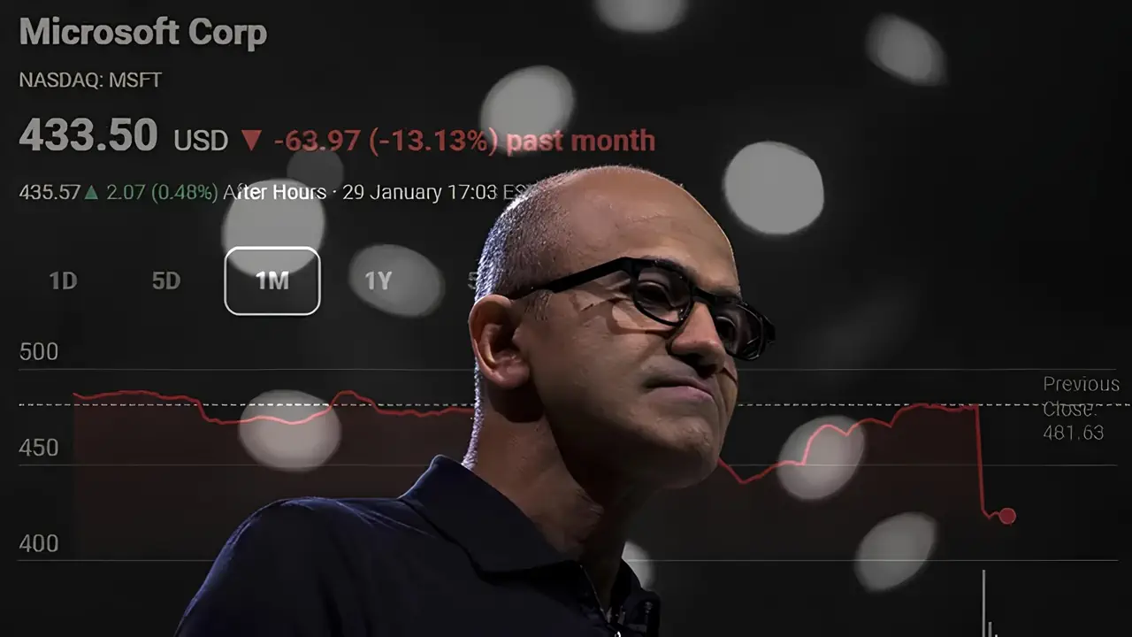 Microsoft потеряла $440 млрд за сутки, AI пузырь сдувается? 