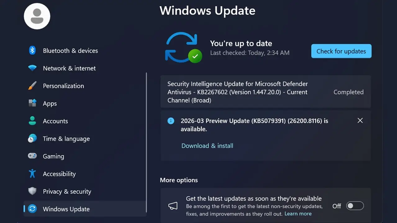 Microsoft экстренно отзывает проблемное обновление Windows 11 KB5079391