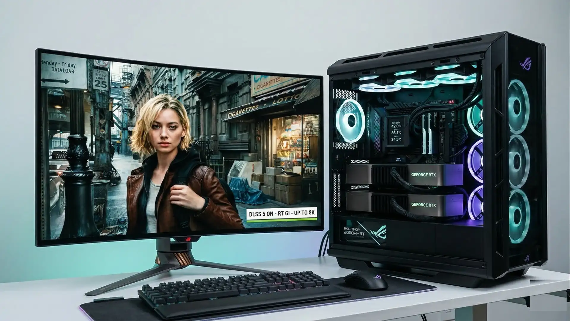 Для стабильной работы DLSS 5 потребуется связка из двух RTX 5090