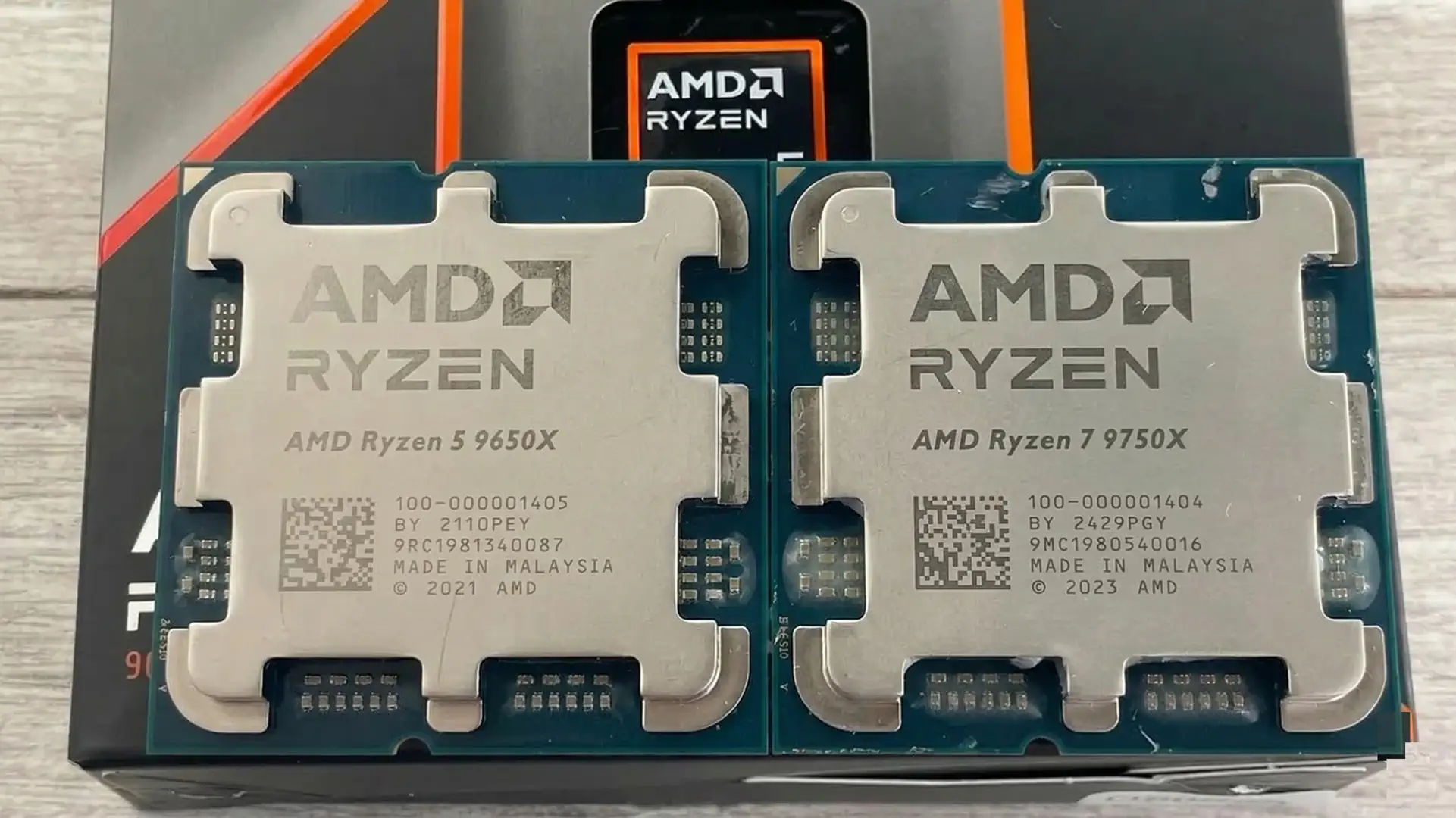 AMD готовит процессоры Ryzen 7 9750X и Ryzen 5 9650X с TDP 120 Вт