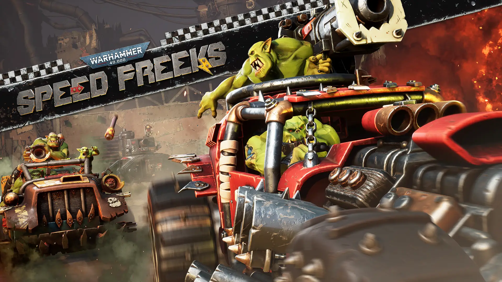 Warhammer 40,000: Speed Freeks выйдет на PS5 с кроссплатформенным мультиплеером