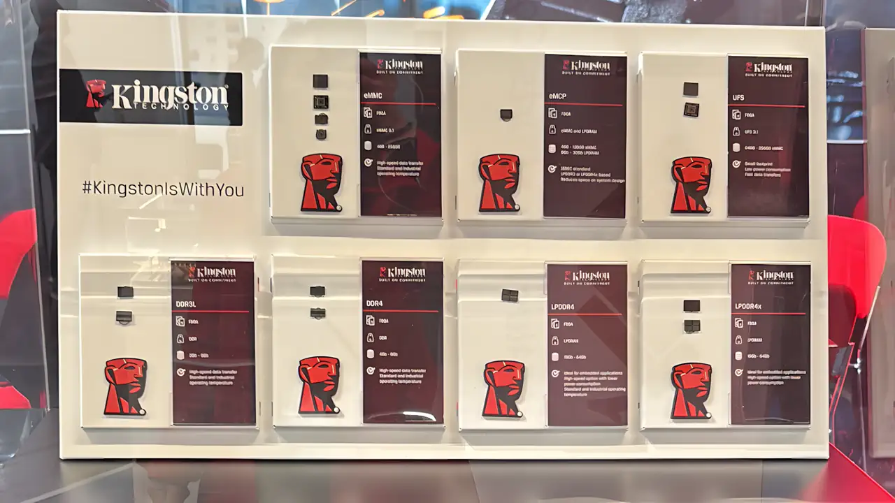 Kingston представит промышленные решения на Embedded World
