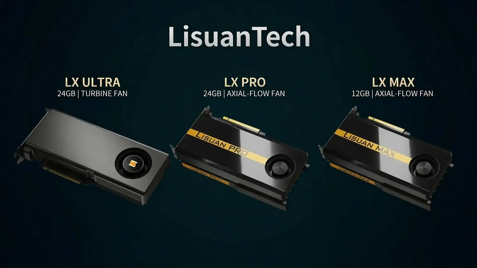LisuanTech анонсировала видеокарты 7G106 для игр и серверов