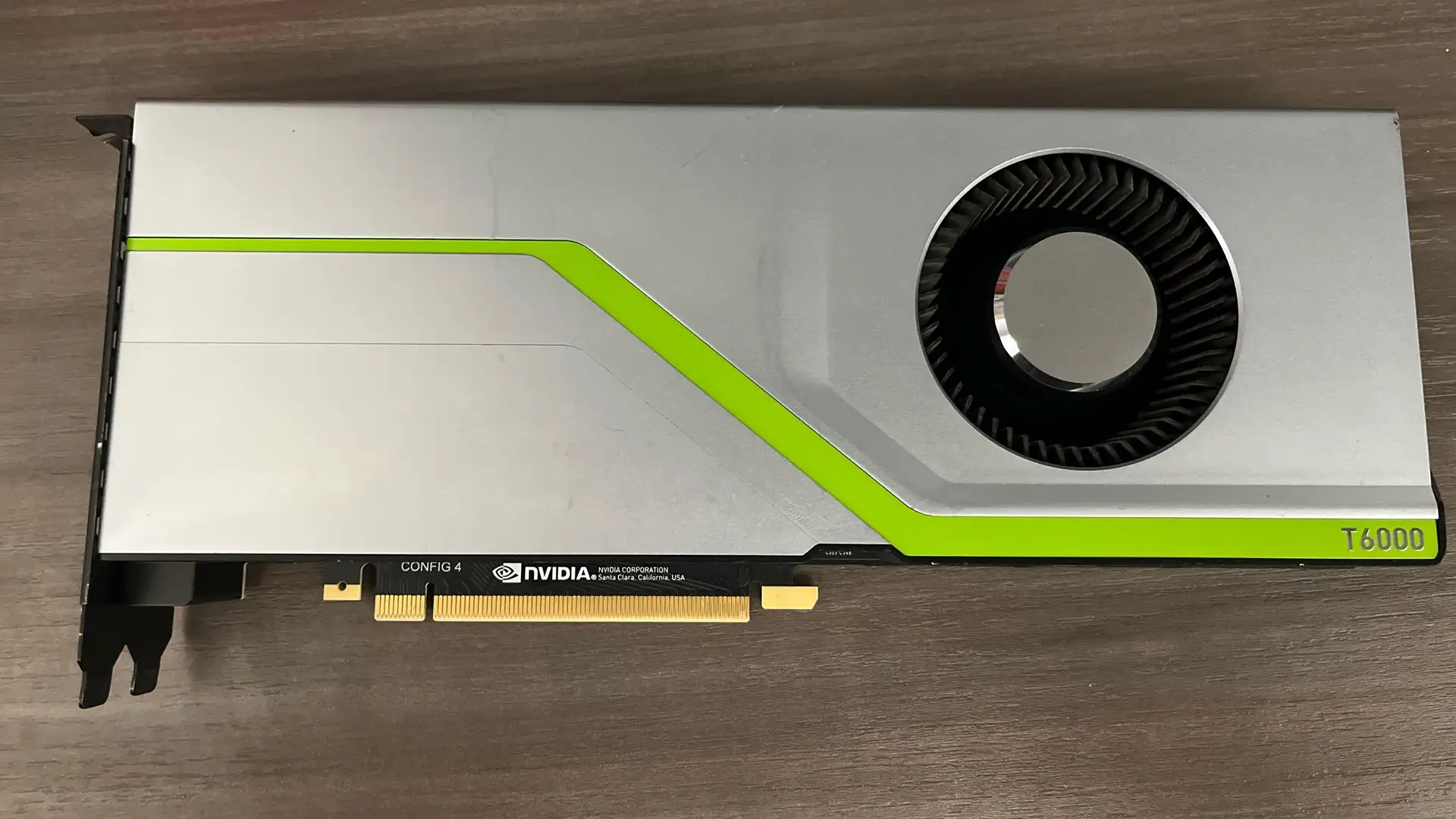 В сети обсуждают загадочную профессиональную видеокарту NVIDIA T6000