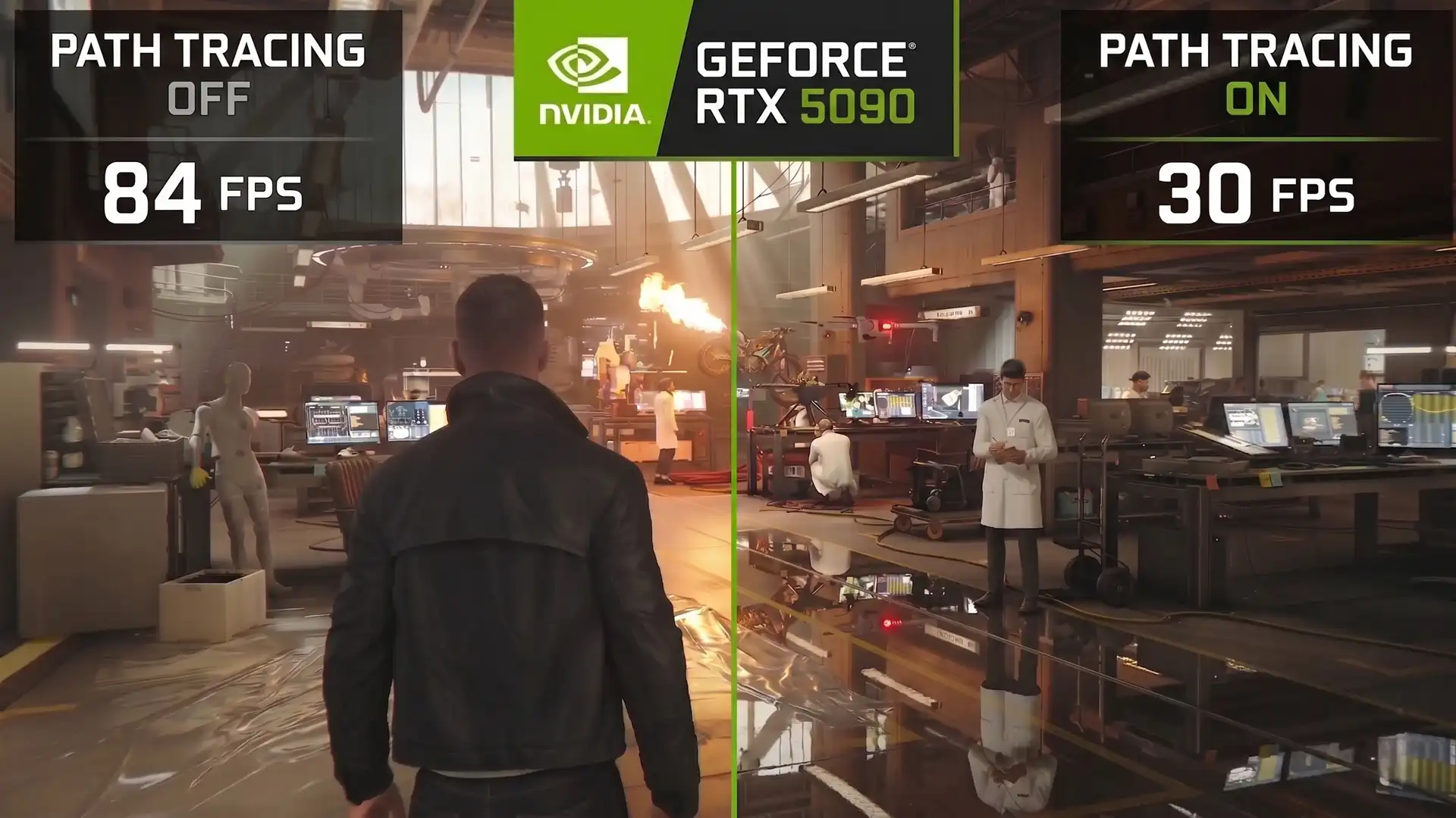 Path Tracing может снизить FPS до 30 в 007 First Light на RTX 5090 в 4K
