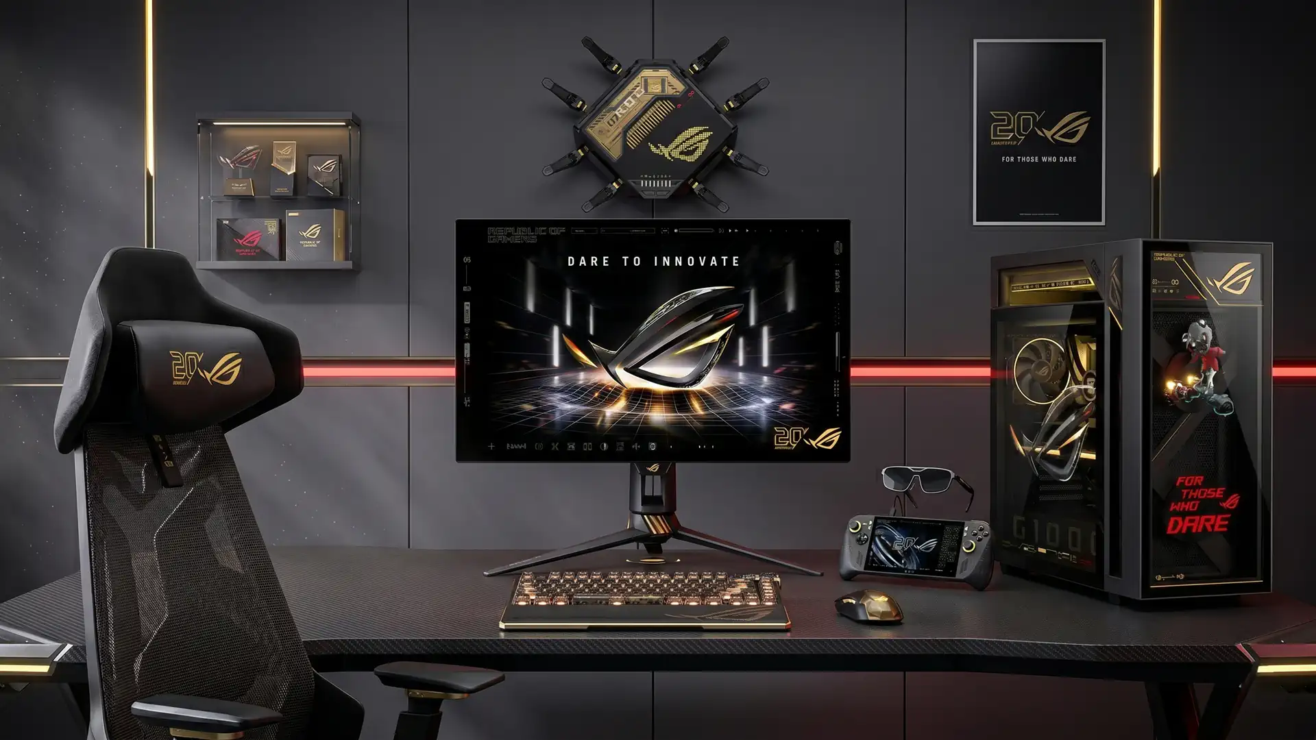 ASUS ROG представила коллекцию Edition 20 на выставке Computex 2026