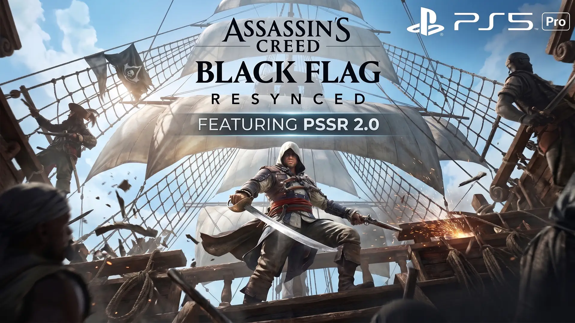 Assassin's Creed Black Flag Resynced получит три графических режима на PS5