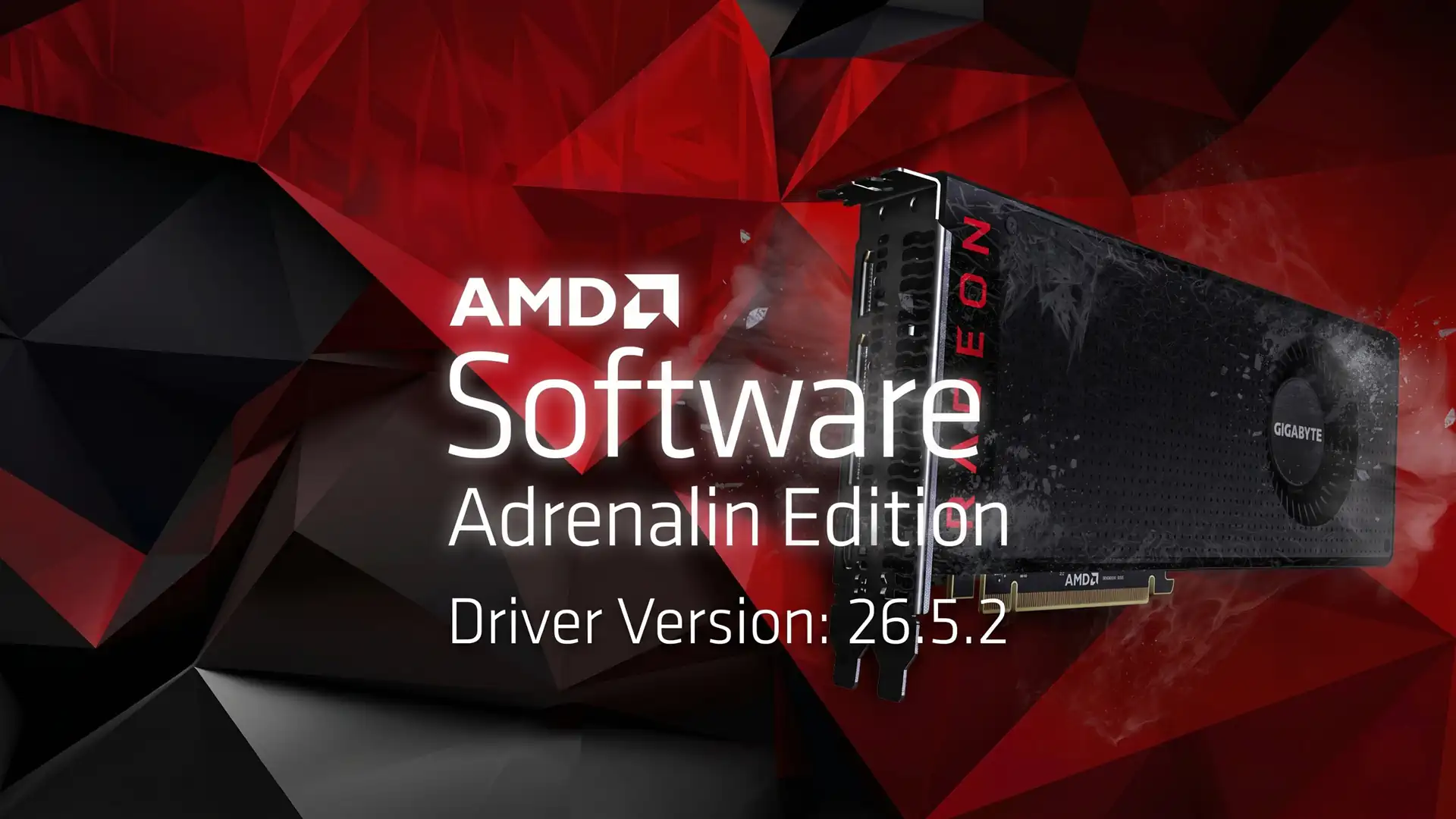 AMD выпустила драйвер Adrenalin Edition 26.5.2 для видеокарт Polaris и Vega