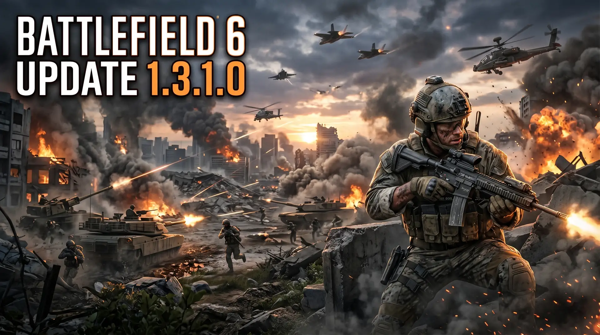 Разработчики Battlefield 6 раскрыли детали патча 1.3.1.0