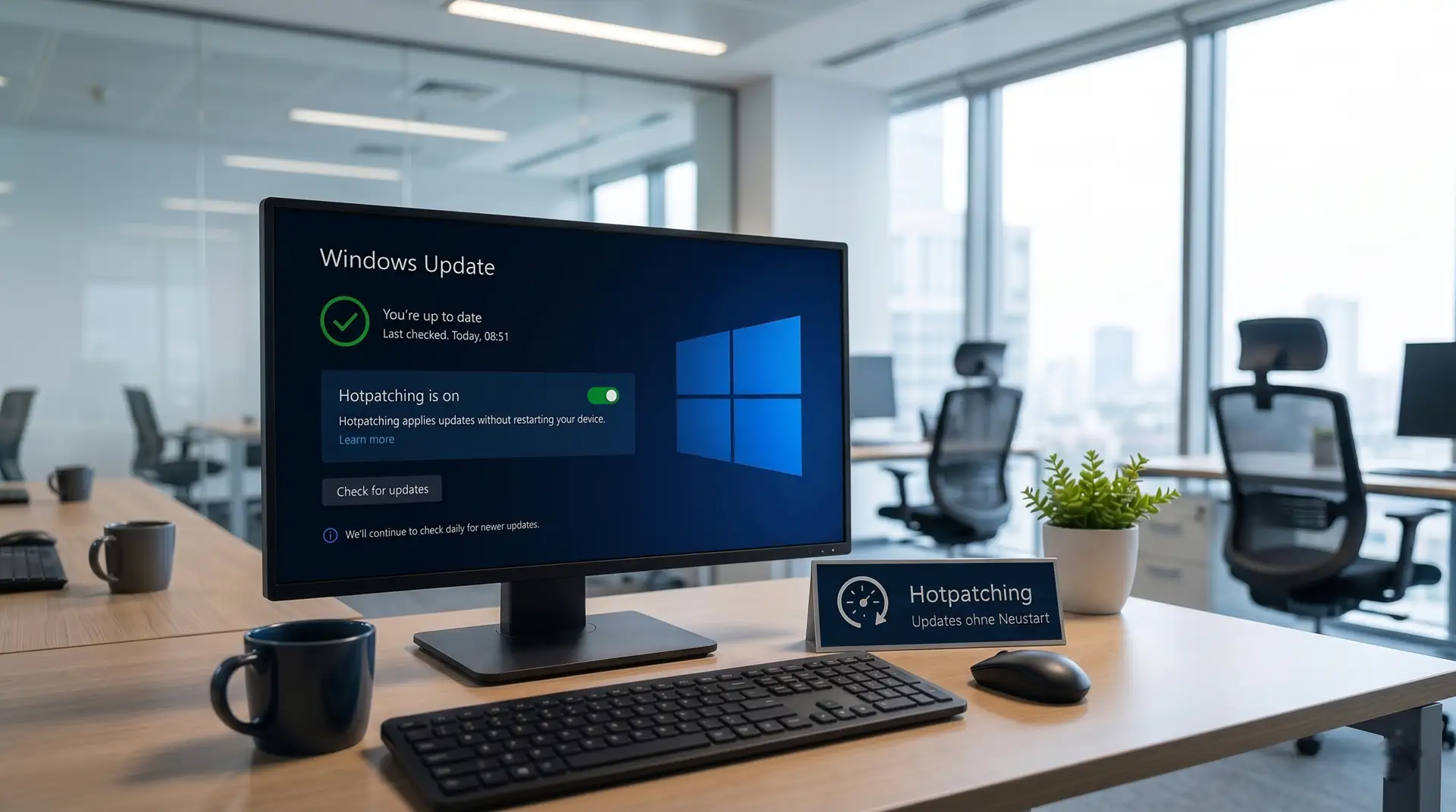 Обновления безопасности Windows больше не требуют частых перезагрузок