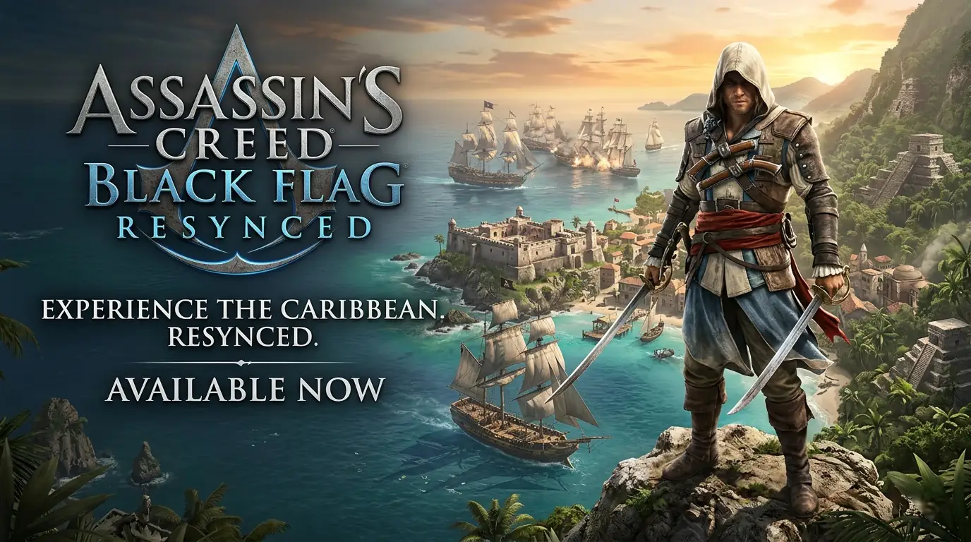 Компания Ubisoft пообещала раскрыть новые детали ремейка Assassin's Creed Black Flag