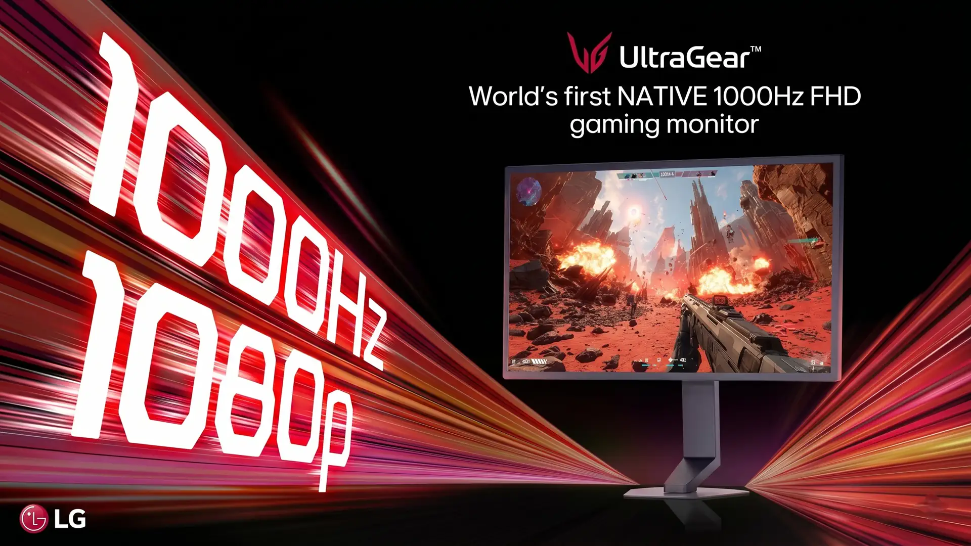 LG анонсировала киберспортивный монитор UltraGear с IPS и 1000 Гц