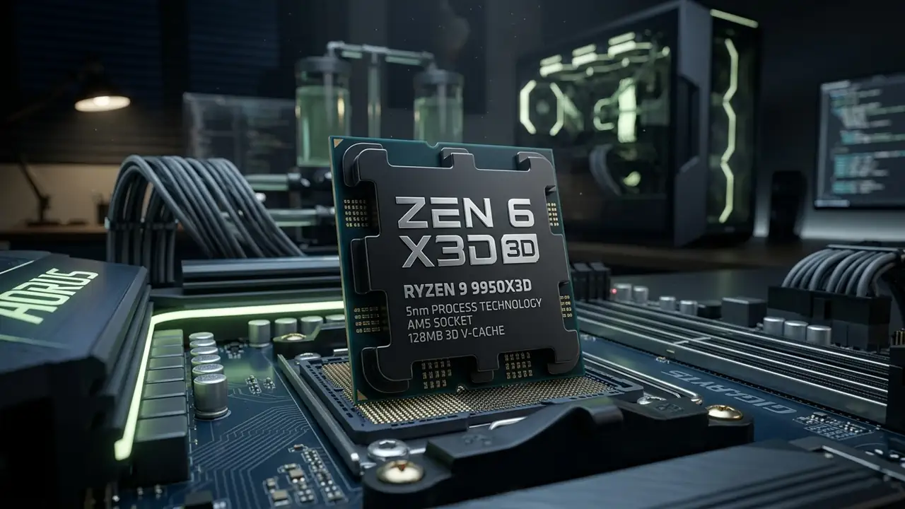 AMD Zen 6 X3D перешли в стадию подготовки к массовому производству