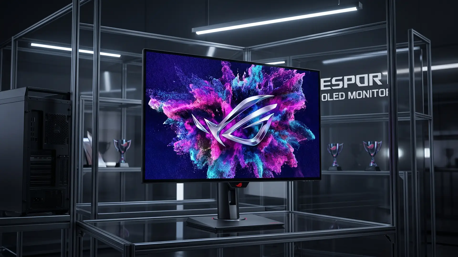 ASUS представила революционный OLED-монитор для киберспорта на 540 Гц